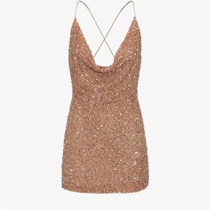 Retrofete drapped dress